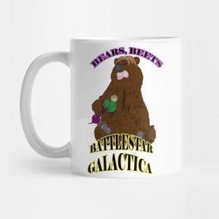 Bears,Beets, Battlestar Galactica Mug